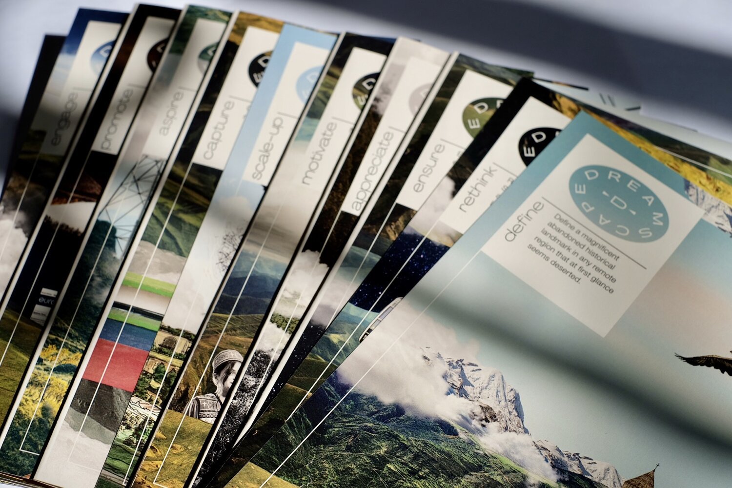 DREAMSCAPE report editorial spread