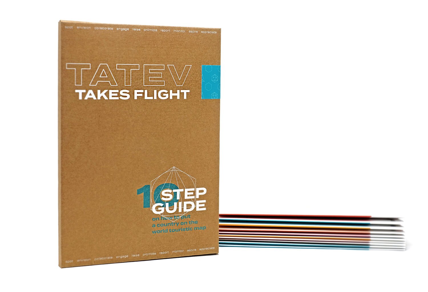 Tatev Takes Flight editorial publication and presentation folder